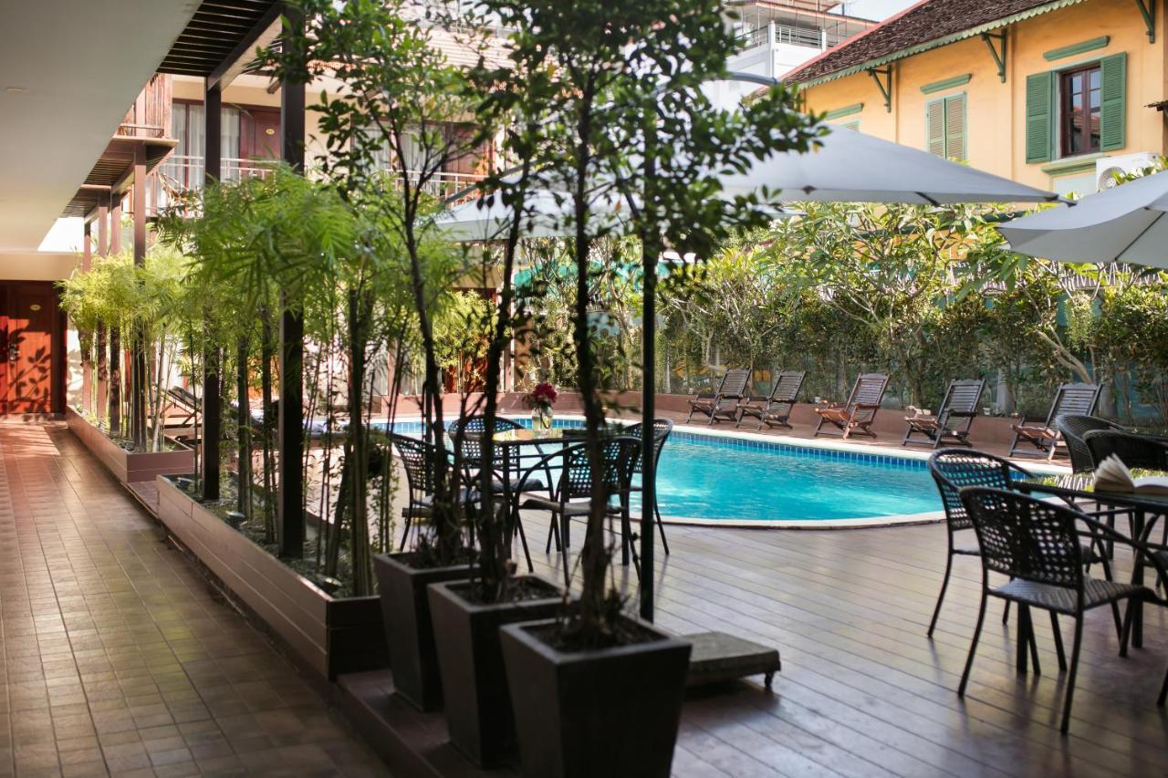 New Champa Boutique Hotel Vientián Kültér fotó